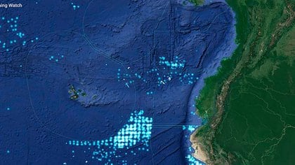 O governo equatoriano alertou a China de que aplicará sua soberania marítima ao redor do arquipélago de Galápagos, a cerca de 1.000 quilômetros da costa continental (@CancilleriaEc)
