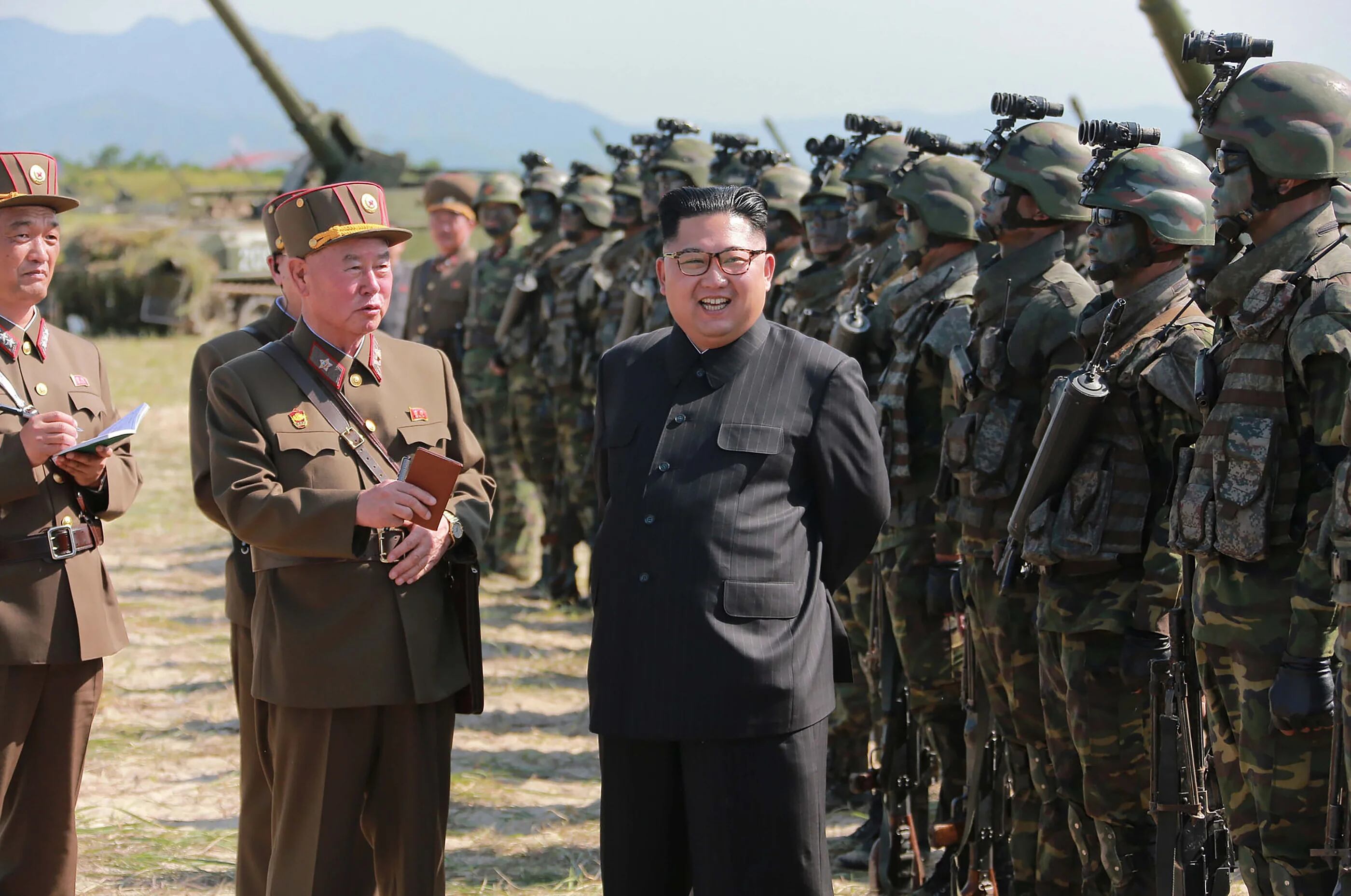 Seúl informó que los ejercicios simularon un ataque a lo más alto del liderazgo norcoreano. En la foto el dictador Kim Jong-un (AFP)