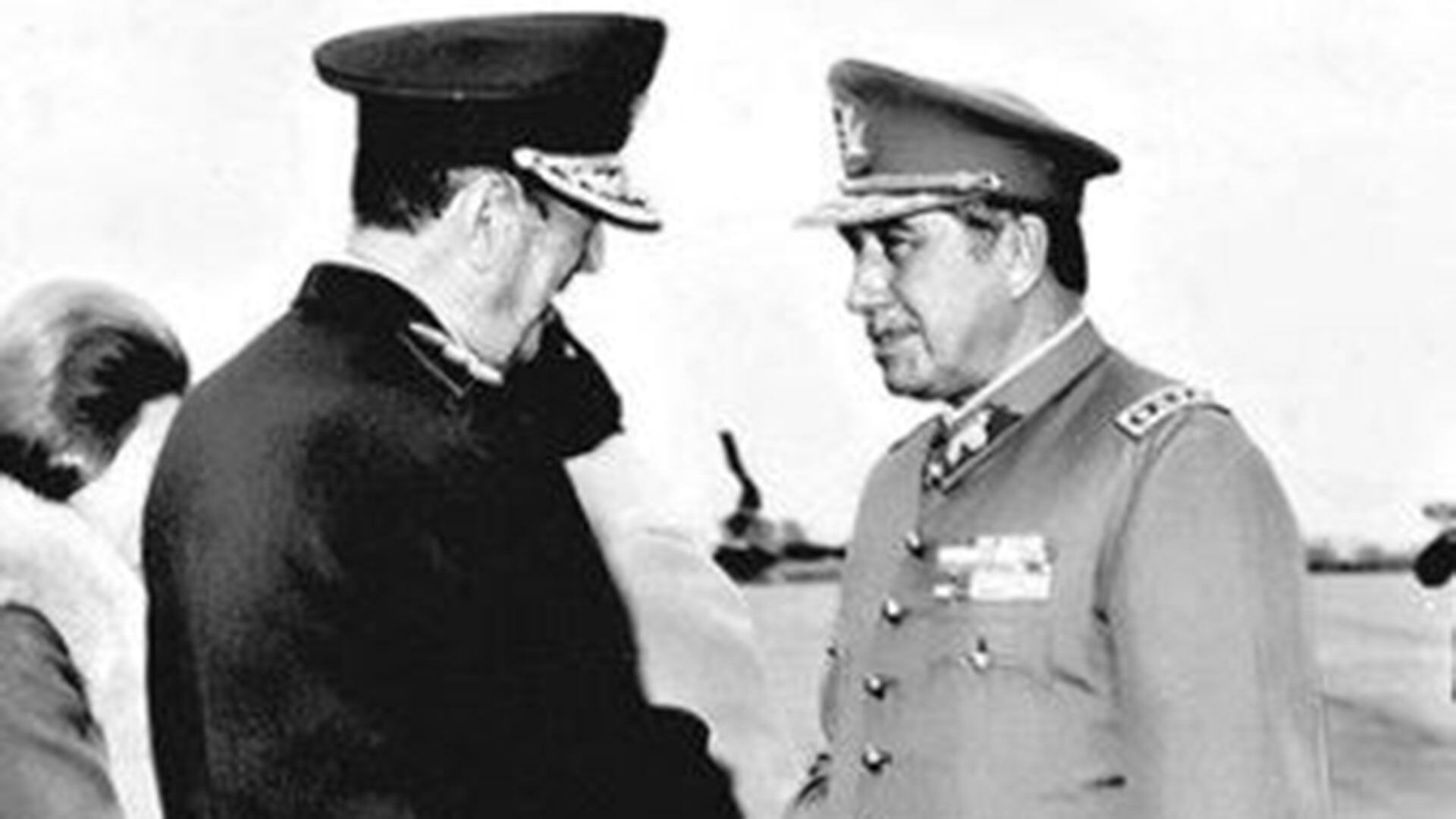 Reunión entre Perón y Pinochet