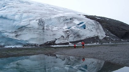 Una postal de la Península Barton