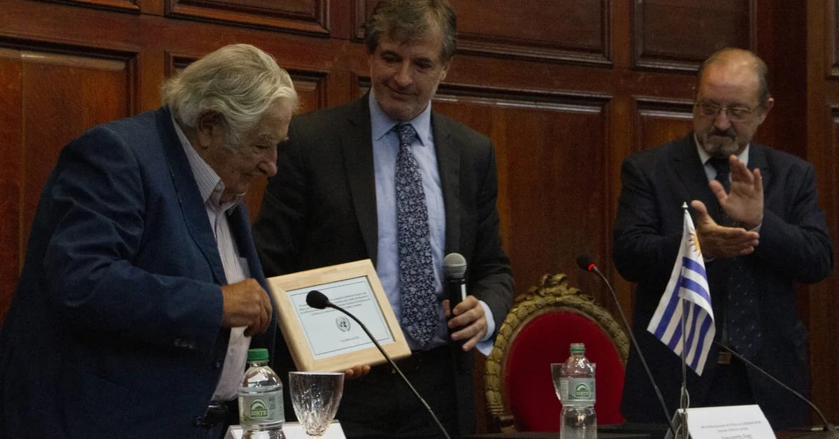 For supporting the peace process with the FARC in Colombia, Pepe Mujica was recognized by the UN