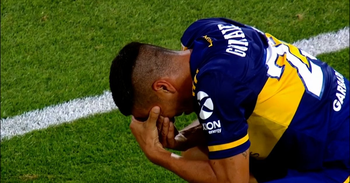 Bulbo González llora tras cambiar de gol de Boca ante el Arsenal