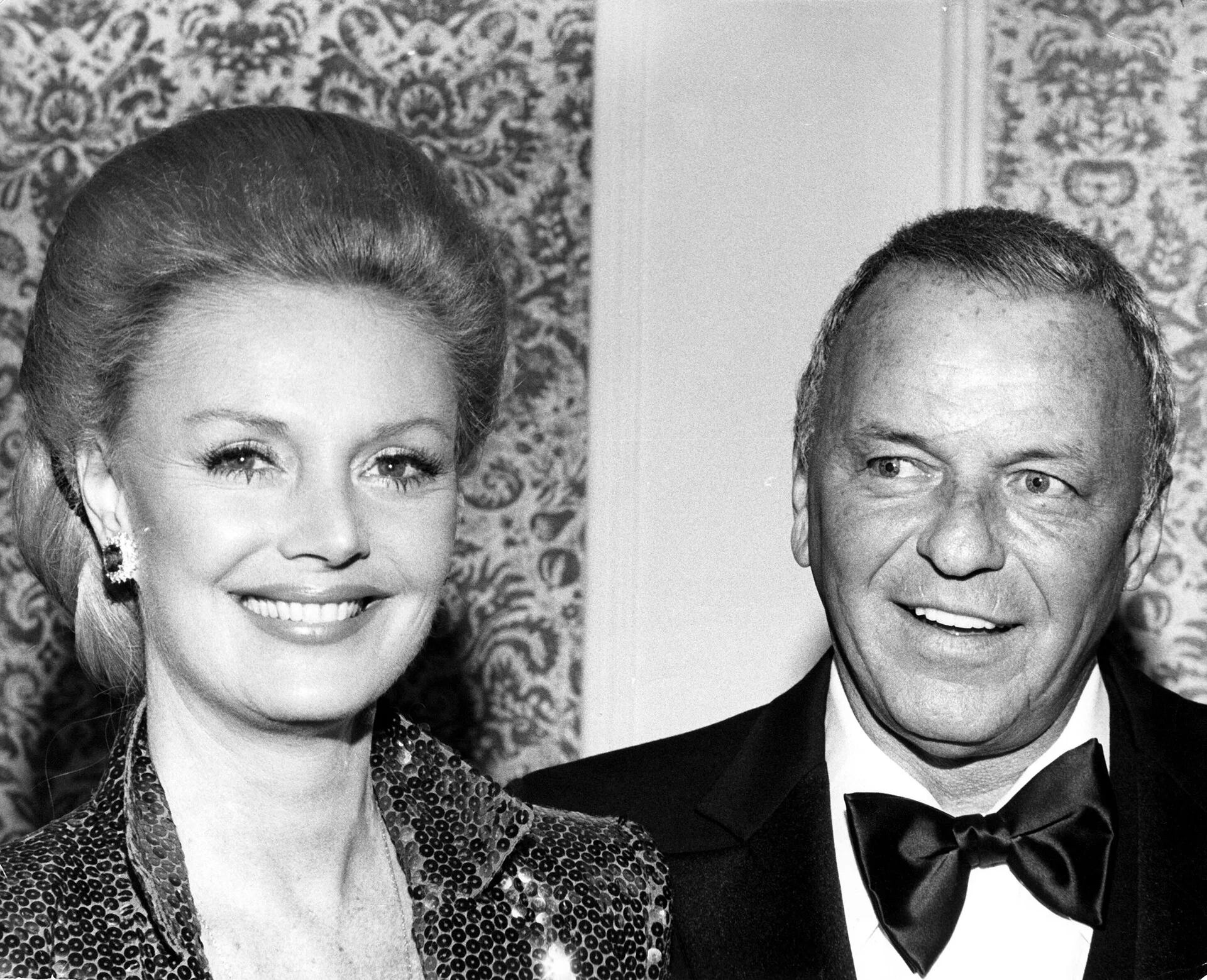 Frank Sinatra y BarbaraMarx, su cuarta y última esposa (Shutterstock)