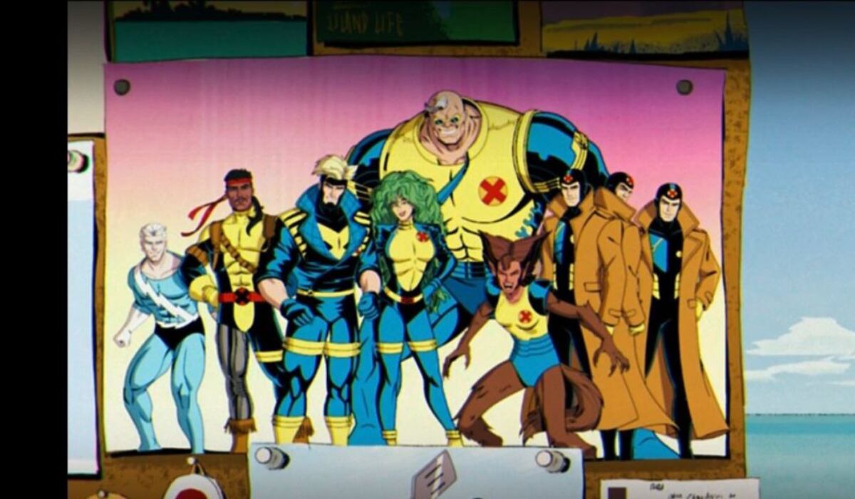 La foto del grupo X-factor en la residencia de Forge. (Marvel)