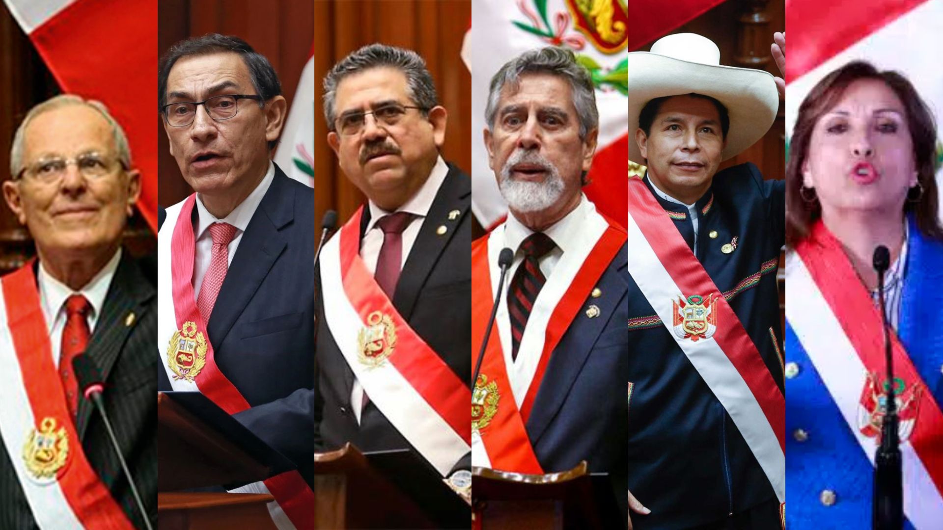 presidentes del perú