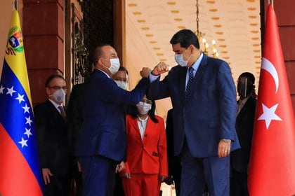 Turquía envió miles de pruebas rápidas a Venezuela (Miraflores Palace/Handout via REUTERS)