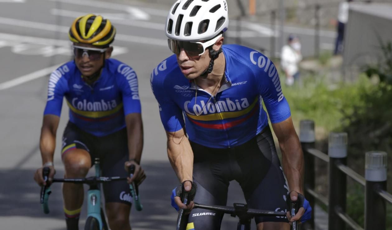 Rigoberto Urán - Leader de l'équipe colombienne de cyclisme sur route aux Jeux olympiques de Tokyo 2021