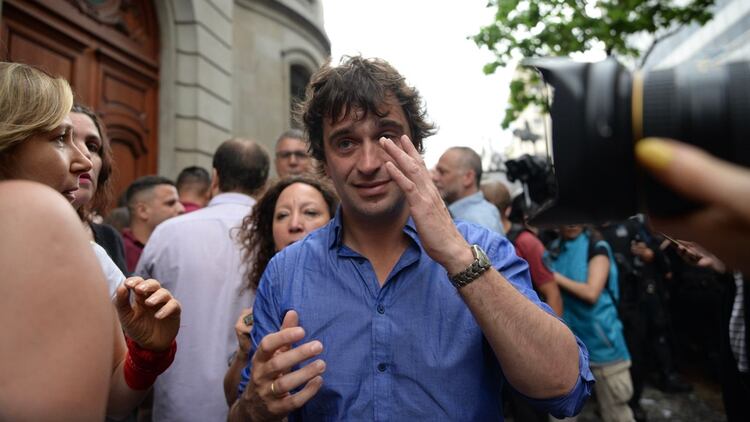 Gabriel Solano es candidato a jefe de Gobierno porteño e integra la nueva dirigencia del Peó. (Julieta Ferrario)