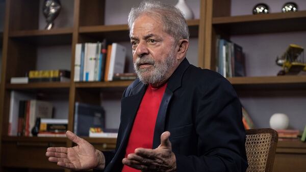 Lula, durante la entrevista con AFP