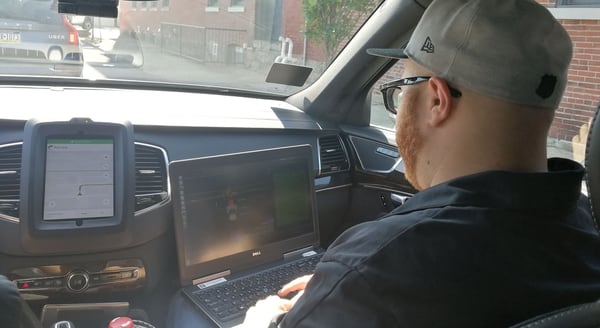 Infobae durante la prueba de los vehículos autónomos de Uber en la planta de Investigaciones Avanzadas que tiene la empresa en Pittsburg. EE.UU.