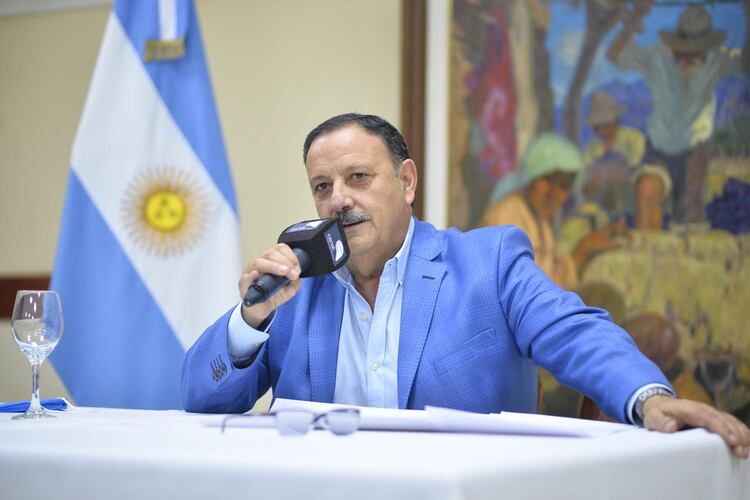 El gobernador de La Rioja, Ricardo Quintela. 