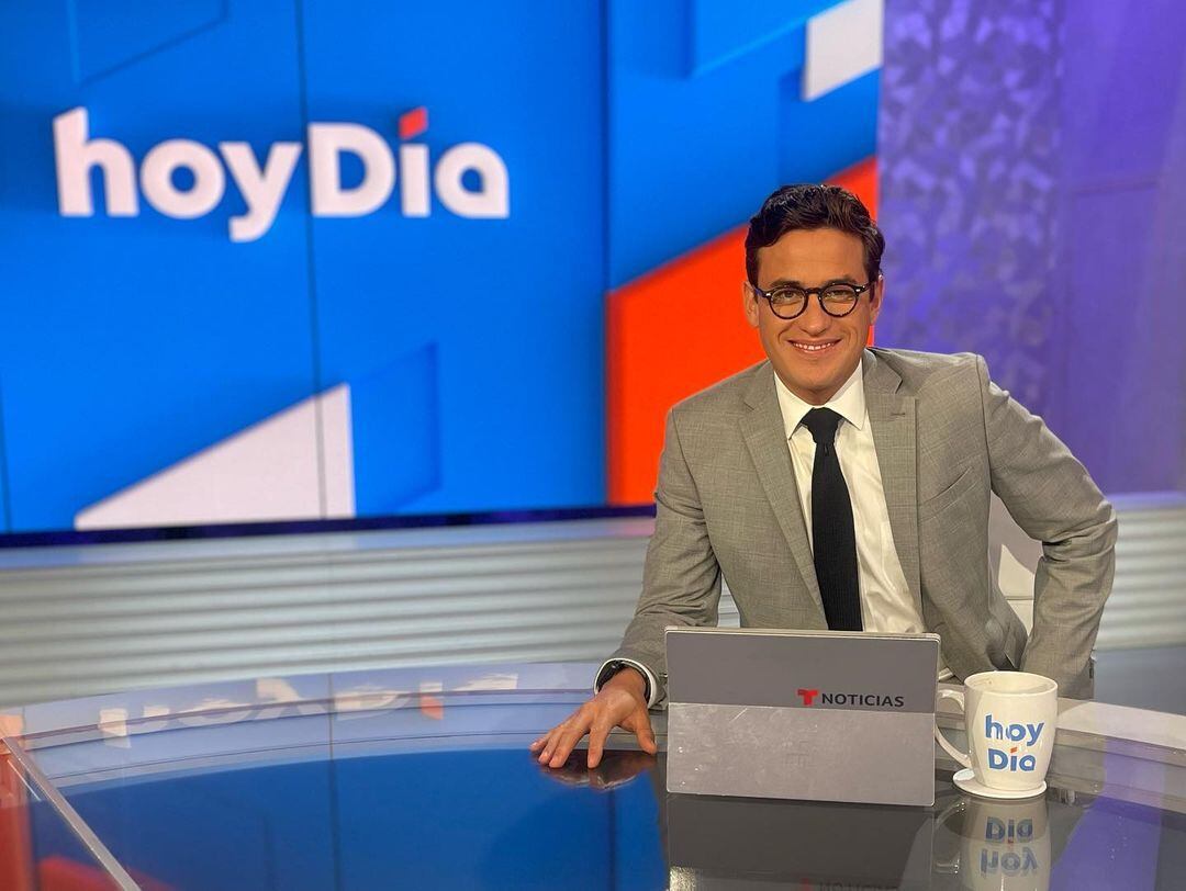 Durante dos años, Nacho Lozano fue parte de Hoy Día en Telemundo (Instagram @nacholozano)