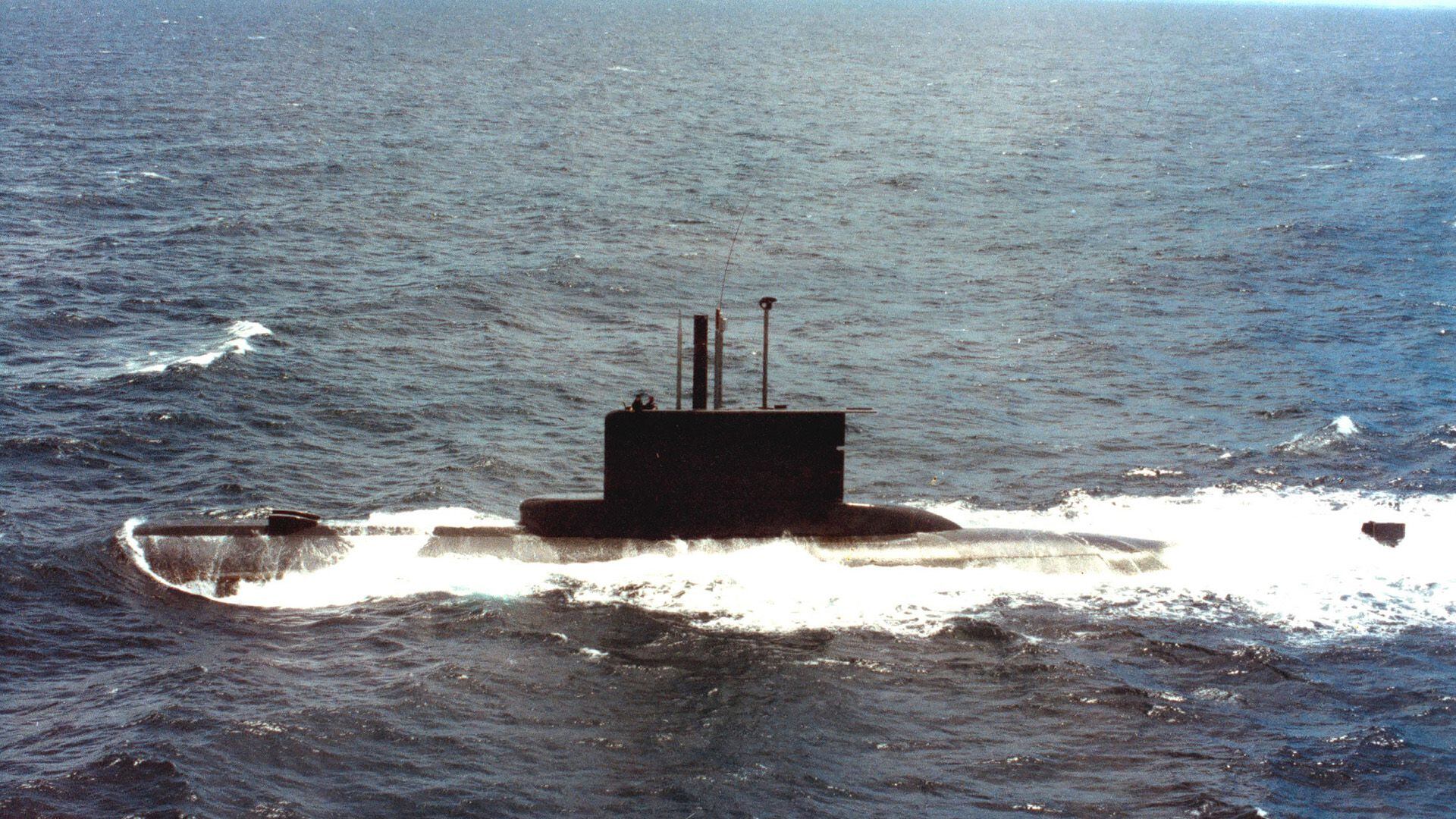 Submarino ARA San Luis- Malvinas- 1 de mayo de 1982