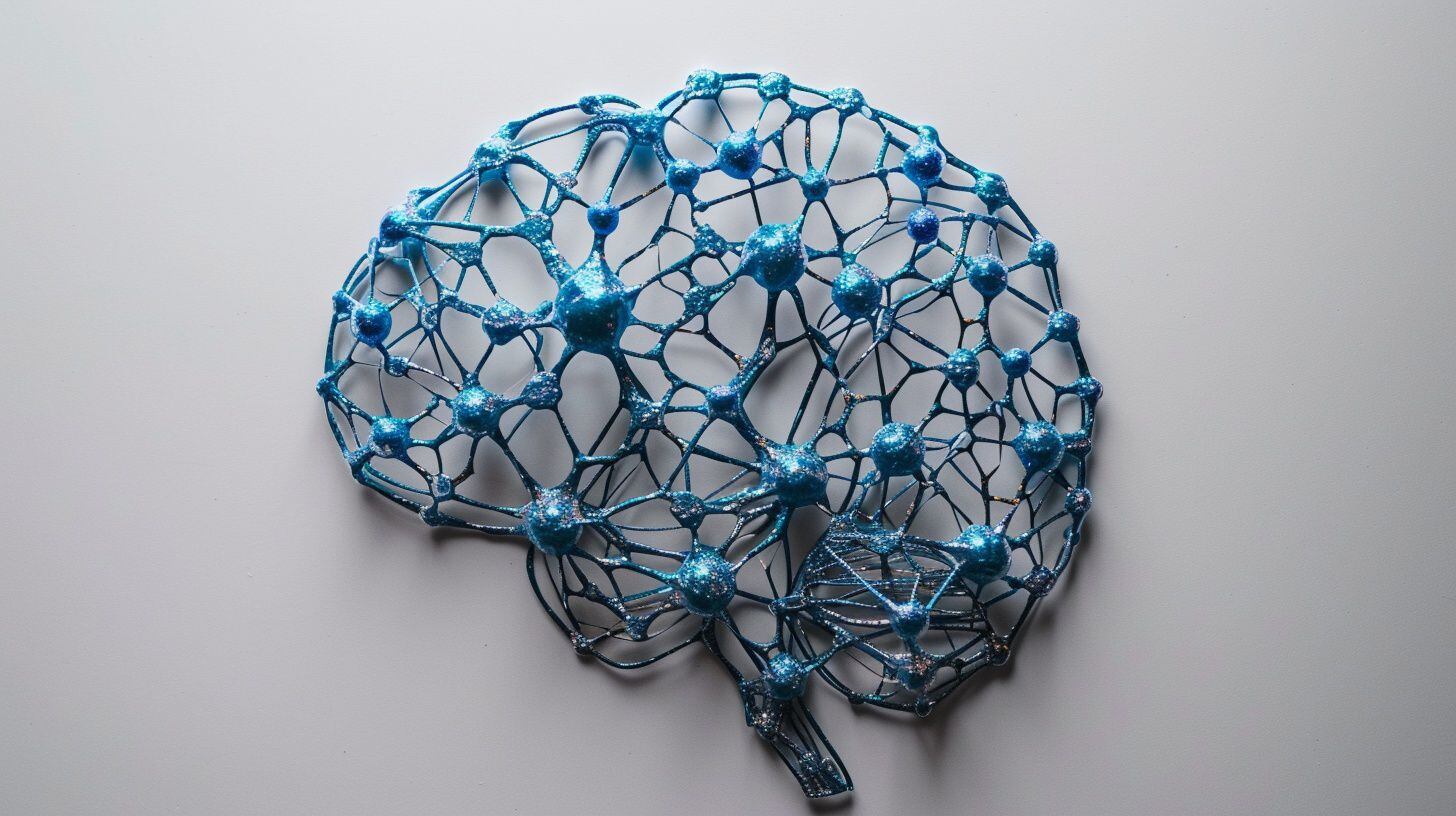 Un cerebro humano contra una pared gris - (Imagen Ilustrativa Infobae)
