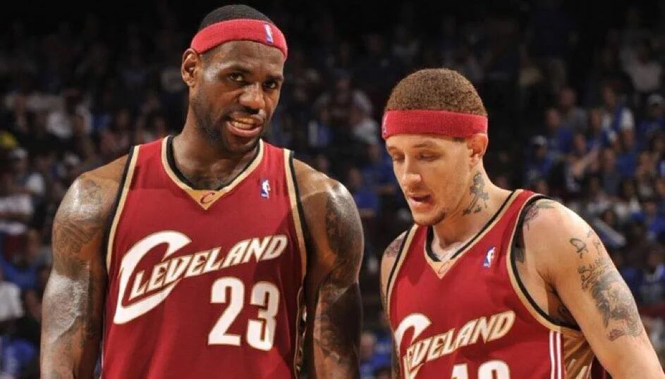 LeBron James y Delonte West