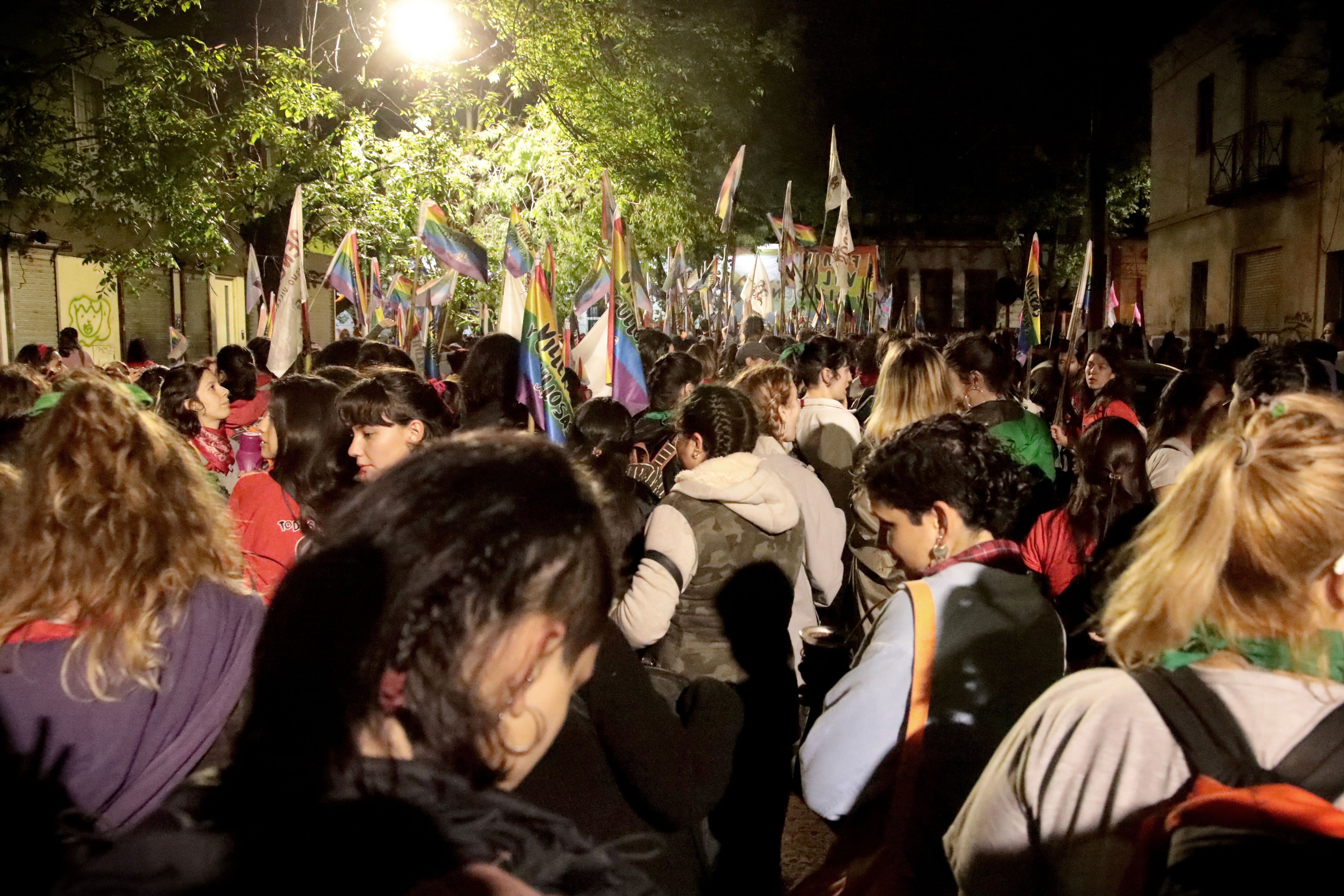 Las marchas son el momento cumbre de los Encuentros Nacionales de Mujeres (María Paula Avila)