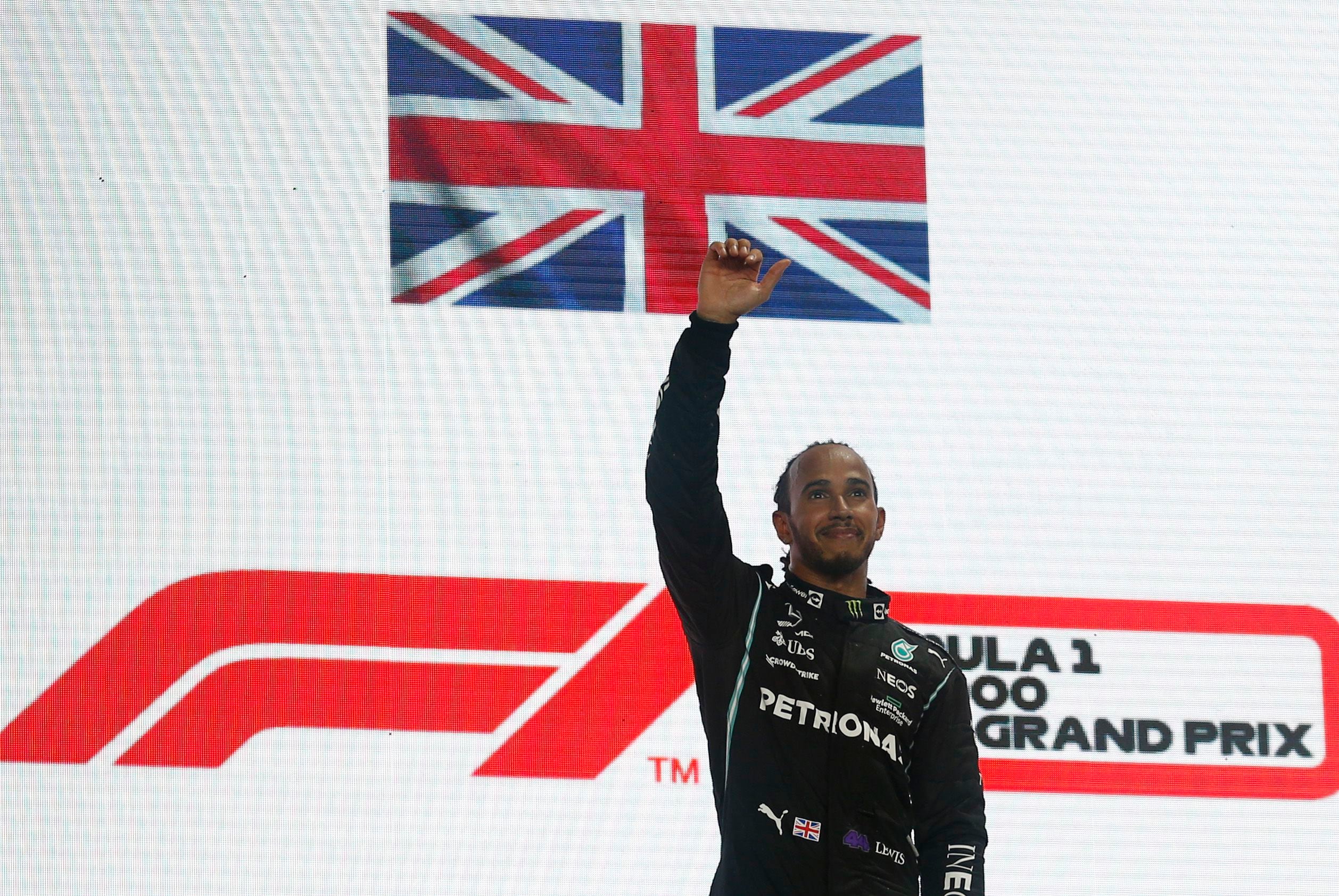 Lewis Hamilton busca su octavo título en la Máxima (REUTERS/Hamad I Mohammed/Pool)