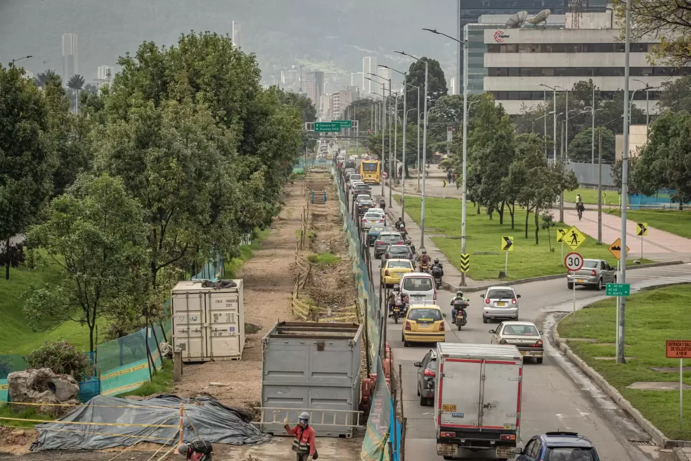 La Secretaría Distrital de Movilidad realizará nuevos cierres en la calle 26 de Bogotá. Imagen: Alcaldía de Bogotá.