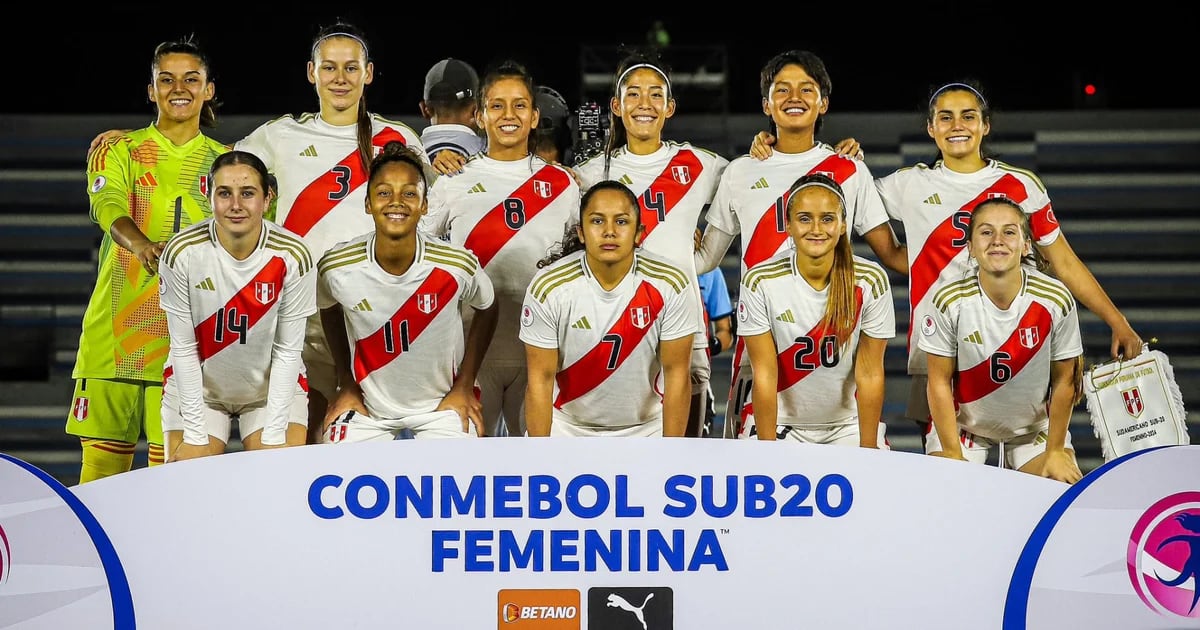 What time do Peru vs Venezuela Sub 20 play TODAY: final hexagonal match of the Women’s South American 2024