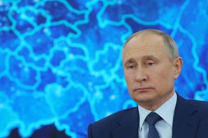 El presidente ruso, Vladimir Putin, reconoció la crisis en su país:  “¡No son bromas! El desempleo aumenta, los ingresos disminuyen, los productos básicos son más caros". AFP