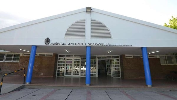 En este hospital quedaron internadas (Gentileza Los Andes)