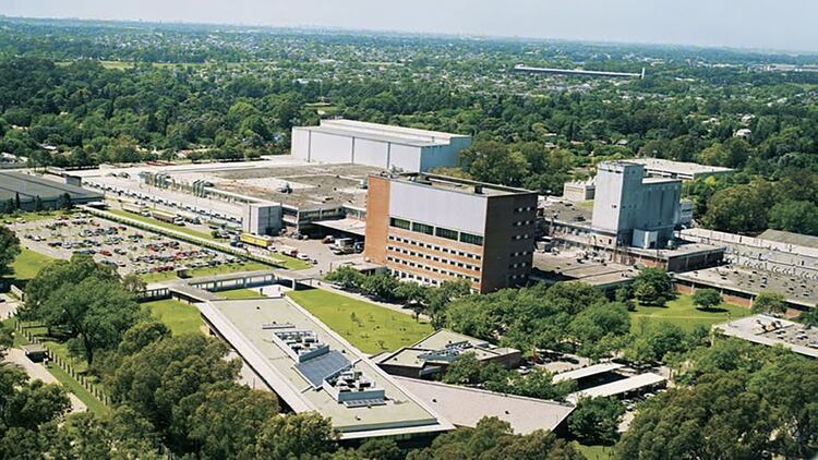 La fábrica de la empresa en Pacheco, Tigre, donde se producen galletitas y chocolates