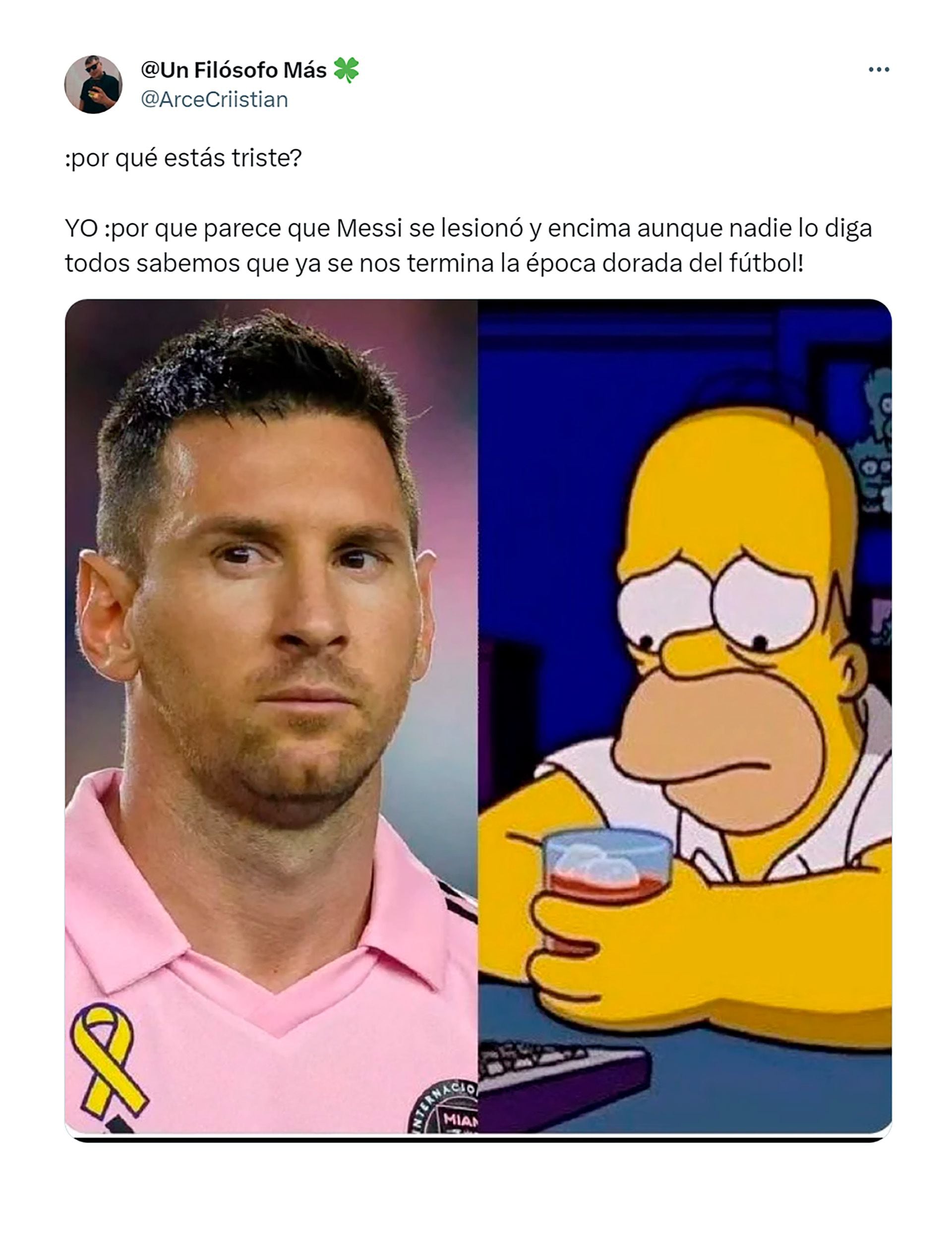 Homero Simpson no podía faltar en las reacciones de los usuarios