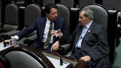 Las diferencias entre las candidaturas de Muñoz Ledo y Delgado se han ampliado considerablemente en los últimos días (Foto: Cuartoscuro)