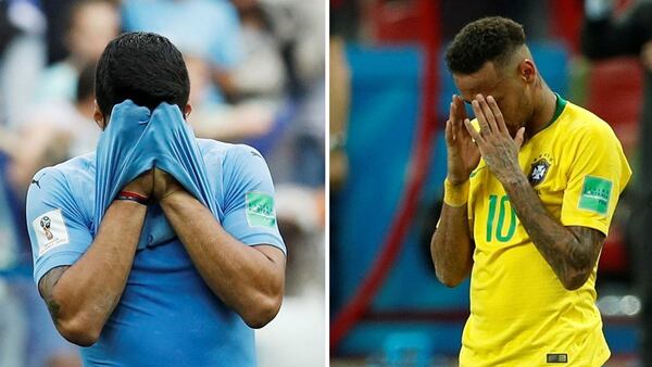 Uruguay y Brasil fueron los sudamericanos que más lejos llegaron en el Mundial de Rusia 2018