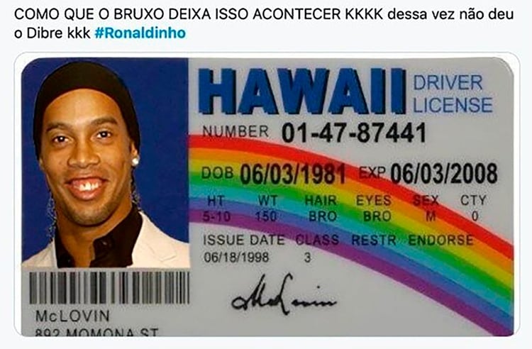 Los memes sobre la detención de Ronaldinho en Paraguay