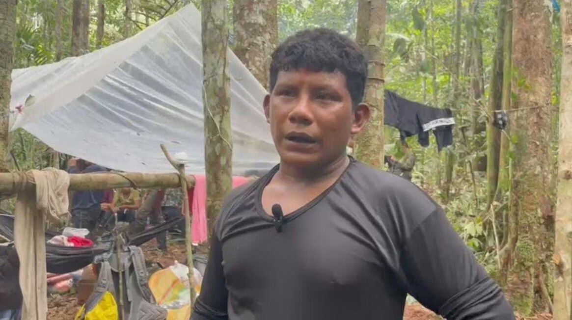 Manuel Roque, padre de menores que fueron encontrados después de 40 días en la selva del Guaviare: Ejército