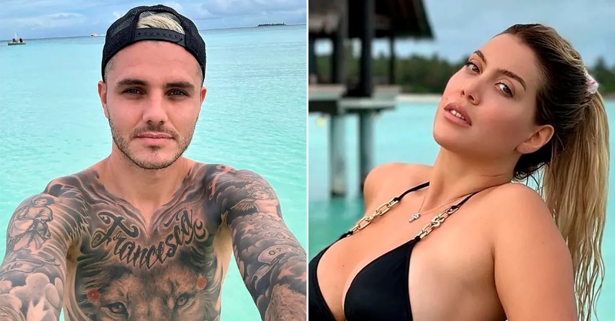 Mauro Icardi posted a steamy image of Wanda Nara then deleted it: “I’m the one taking the picture”