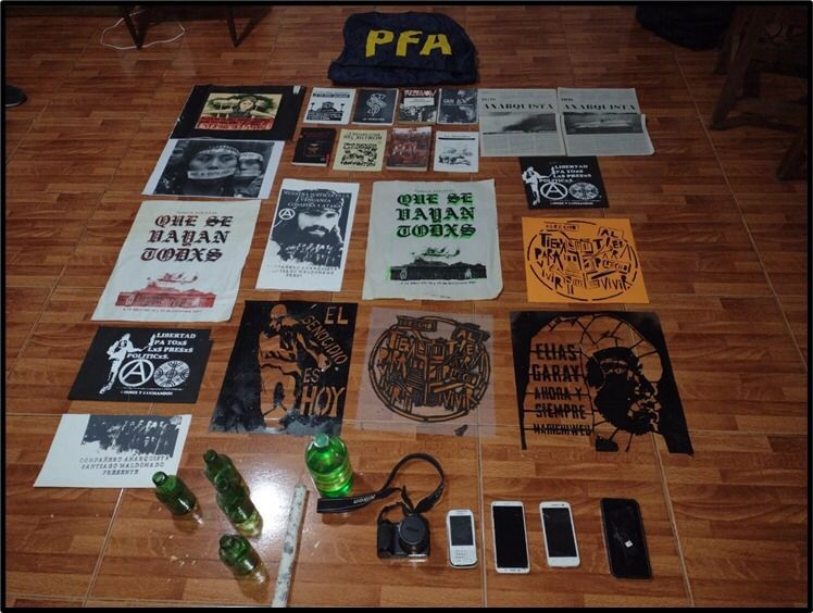 Material abducted from detainees for the attack on Clarín