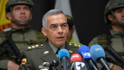 General Óscar Atehortúa. / AFP