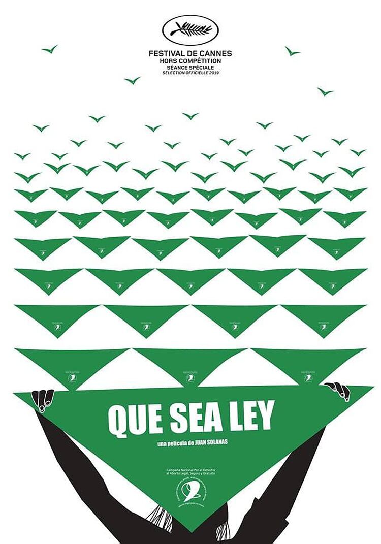 Afiche del documental “Que sea ley”