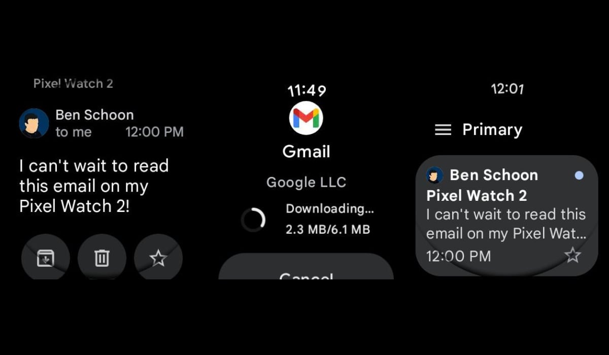 Gmail llega de forma oficial a todos los relojes inteligentes con Wear OS. (9to5Google)