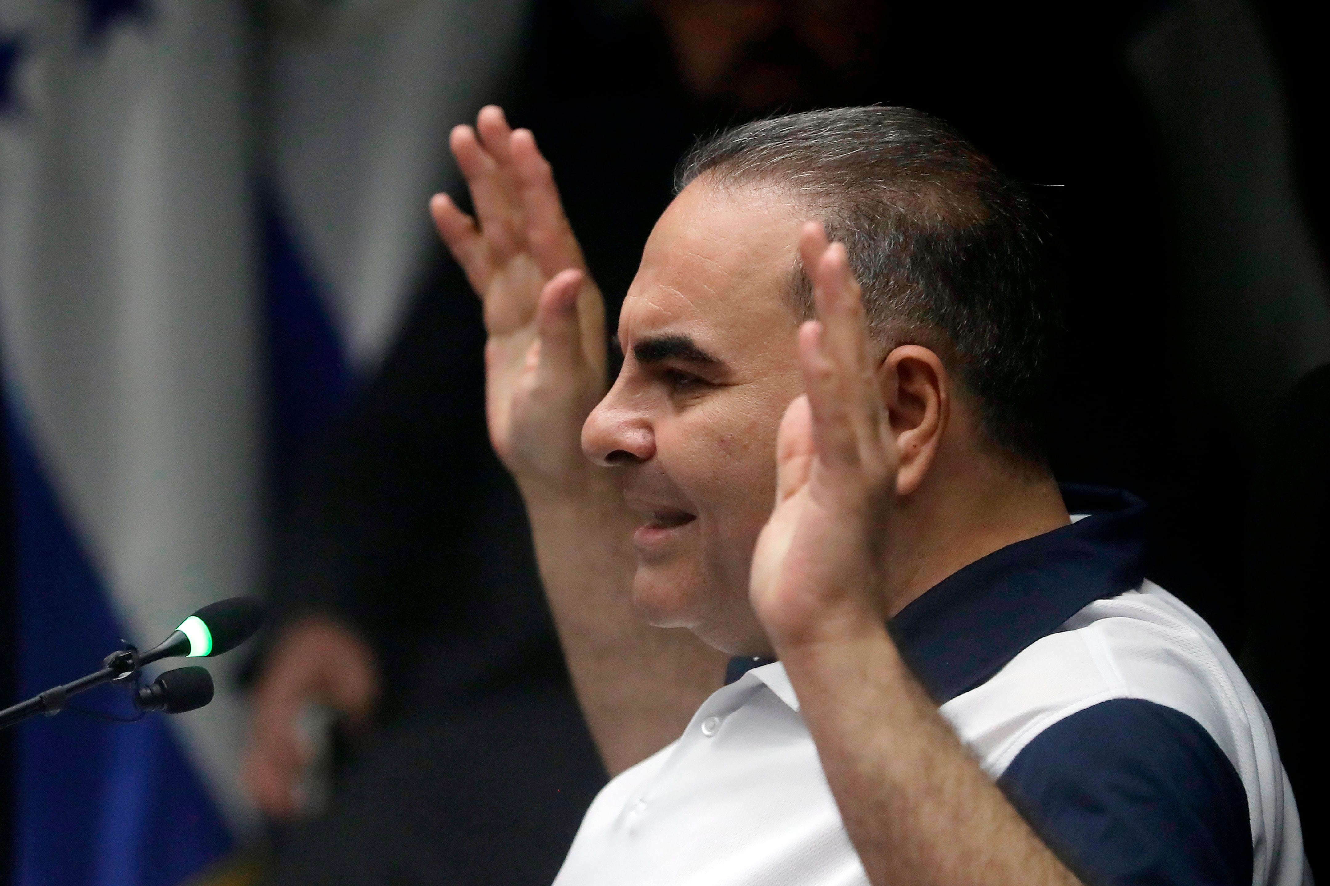 El expresidente salvadoreño Elías Antonio Saca, preso por actos de corrupción, tiene nexos con varios funcionarios del gobierno Bukele. EFE/Rodrigo Sura
