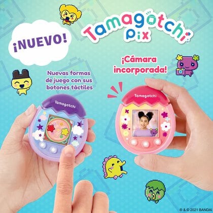 Tamagotchi Pix es la nueva versión del juguete virtual de los noventa