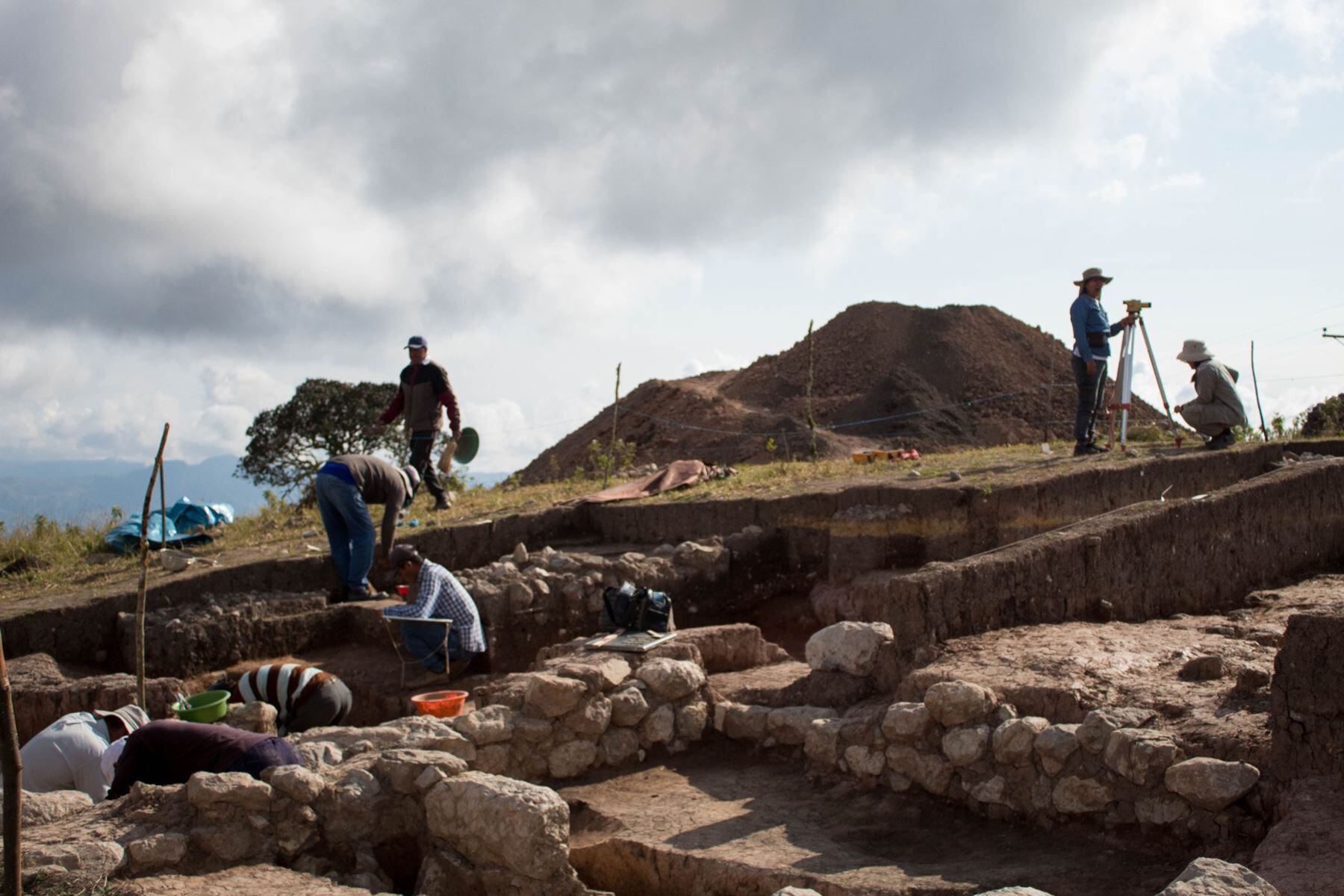 El complejo Pacopampa tiene una larga historia de ocupación humana, que se remota a más de 3,000 años y se inicia con la construcción del templo de Pacopampa hacia el año 1200 a.C - Cajamarca - Perú - Crédito: Agencia Andina.