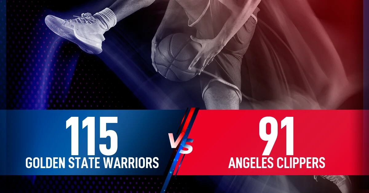 The Golden State Warriors take the victory against the Angeles Clippers by 115-91