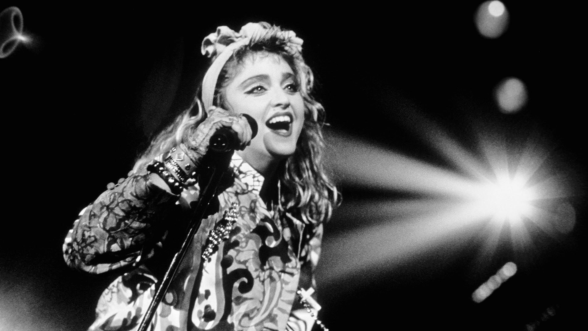 Madonna en el escenario en Nueva York (Photo by Bill Marino/Sygma via Getty Images)