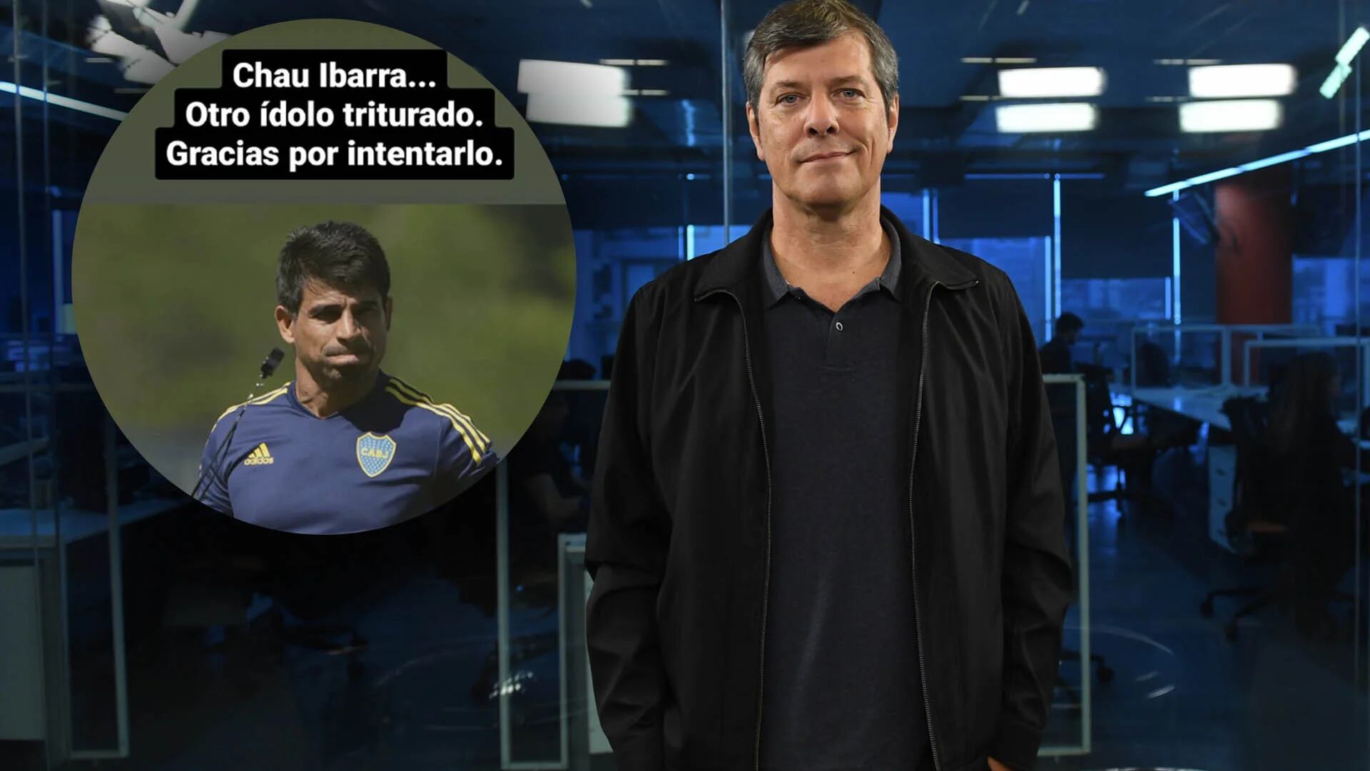 Mario Pergolini volvió a pegarle al Consejo de Fútbol de Boca tras la salida de Hugo Ibarra: “Otro ídolo triturado”