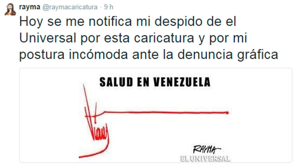 Por Esta Vineta Despidieron A La Caricaturista De El Universal De