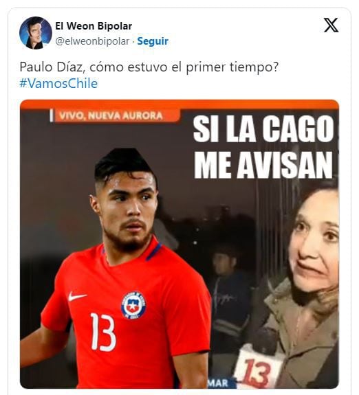 memes goleada de venezuela a chile