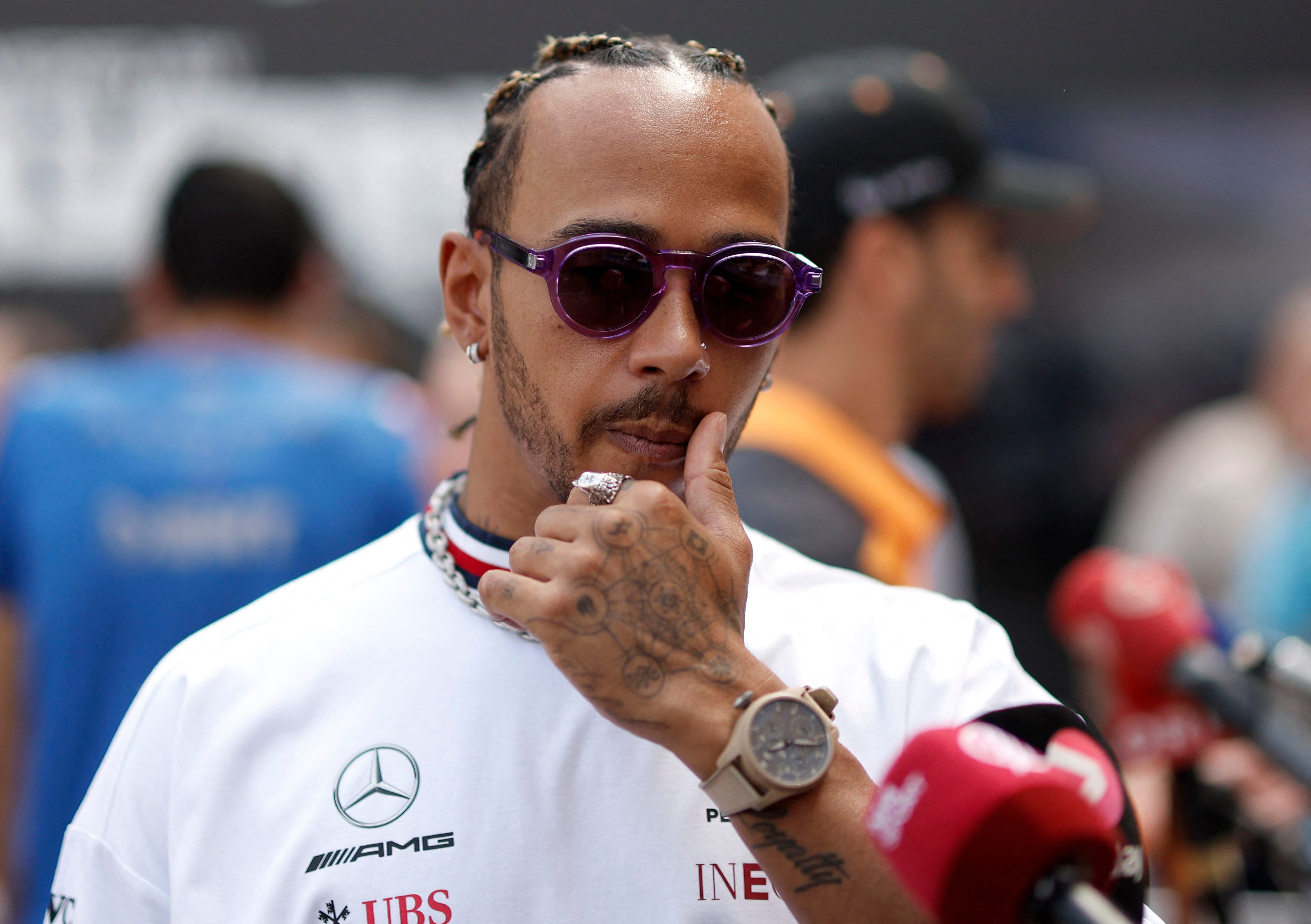 Lewis Hamilton ocupa el sexto lugar del Mundial de pilotos (Reuters)