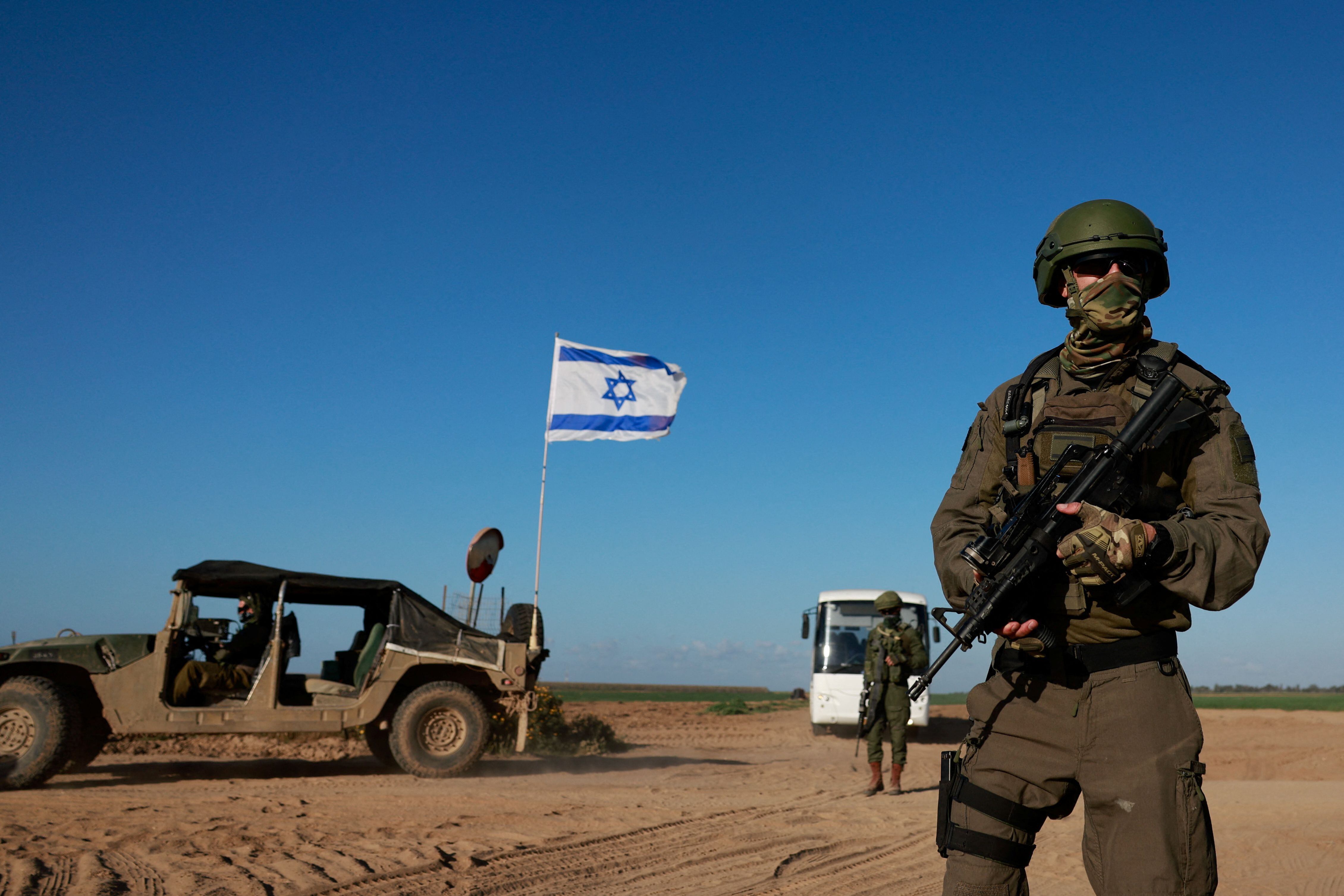 Israel se puso en alerta máxima tras las amenazas de Irán y mantiene a sus tropas preparadas para cualquier escenario (REUTERS)