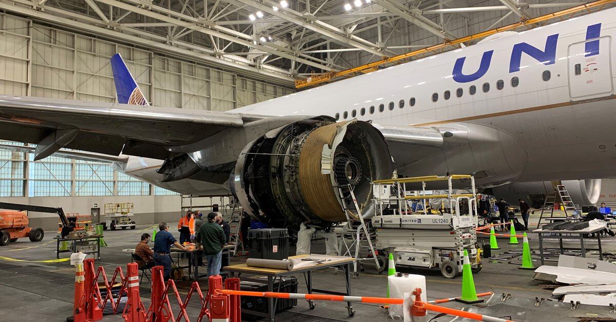 First official information about the engine fired at the Denver plane: “fat” mustard in its pieces
