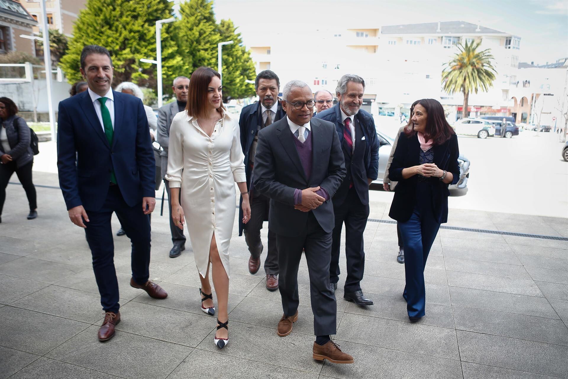 El Presidente de Cabo Verde viaja a Burela (Lugo) y Santiago durante su viaje a Galicia.