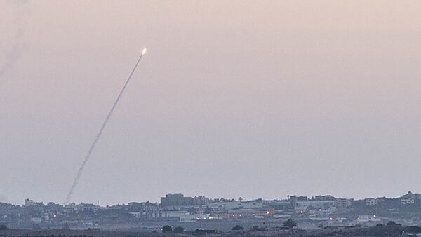 Tres cohetes fueron lanzados desde Gaza contra Israel durante el fin de semana (Getty Images)