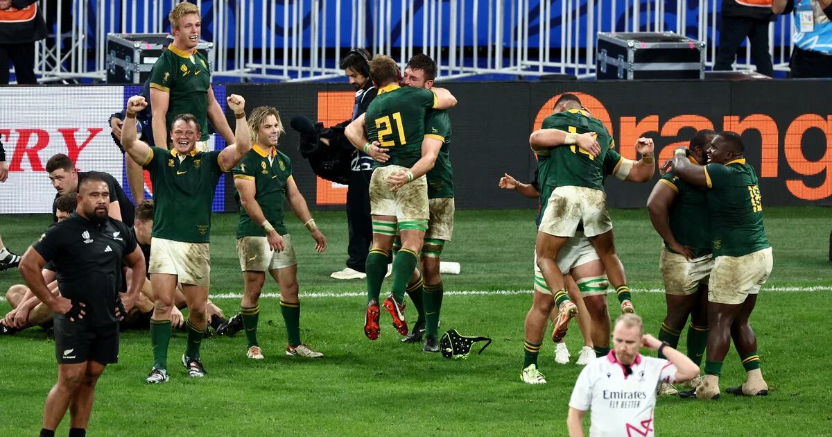 Sudáfrica venció a Nueva Zelanda 12-11 en una emocionante final para ganar la Copa Mundial de Rugby por cuarta vez en su historia.